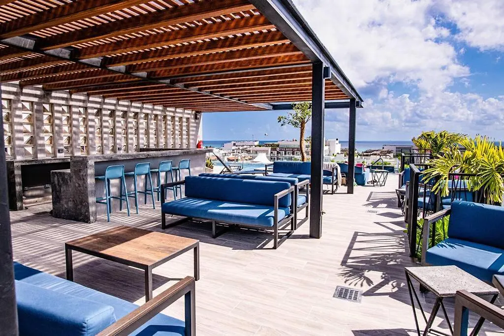 Ocean View Studio, Rooftop Pool, Steps From Beach Hyatt Πλάγια Ντελ Κάρμεν 0*,  Μεξικό